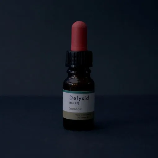 LSD-Flasche flüssiges LSD