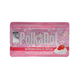 Polkadot Pilz Weiße Schokoladentrüffel