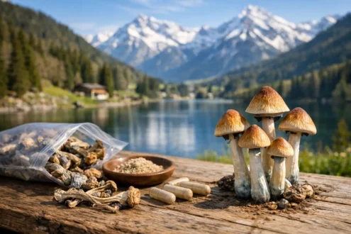 Zauberpilze Schweiz - kaufen, Wirkung, Auswahl