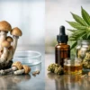 Psilocybin und Cannabis im Vergleich